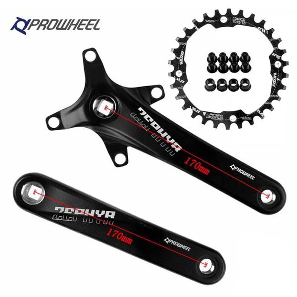 bike heels & chainwheels prowheel bicycle crankset bcd104 chainwheel 170/175mm crank square aluminum 32/34/36/38t mtb mountain parts
bike heels & chainwheels prowheel bicycle crankset bcd104 chainwheel 170/175mm crank square aluminum 32/34/36/38t mtb mountain parts