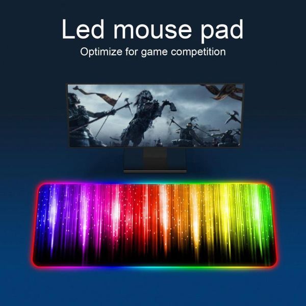 mouse pads & wrist rests led light desk mat colorful rgb effect rubber computer gaming pad for office keyboard mause
mouse pads & wrist rests led light desk mat colorful rgb effect rubber computer gaming pad for office keyboard mause