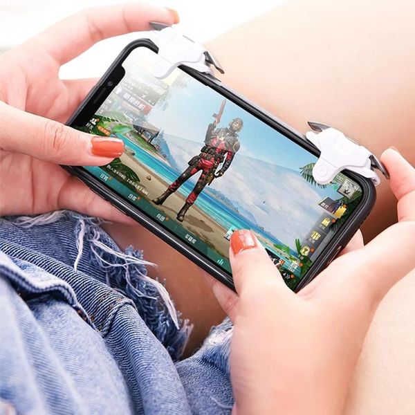 pcs slotted design metal buttons left right universal mobile phone gamepad game controllers & joysticks
pcs slotted design metal buttons left right universal mobile phone gamepad game controllers & joysticks
