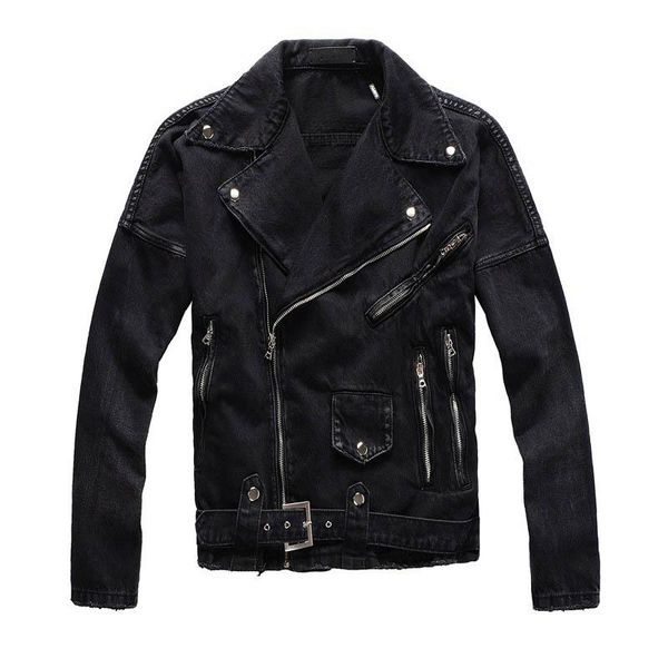 high street men punk style denim jackets multi zipper slim fit motorcycle outwear for male clothing men's, Black;brown
high street men punk style denim jackets multi zipper slim fit motorcycle outwear for male clothing men's, Black;brown