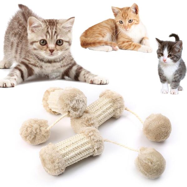 cat toys pet funny sisal cylinder ball 2pcs/set interactive teaser playing plush puppy dogs chew
cat toys pet funny sisal cylinder ball 2pcs/set interactive teaser playing plush puppy dogs chew