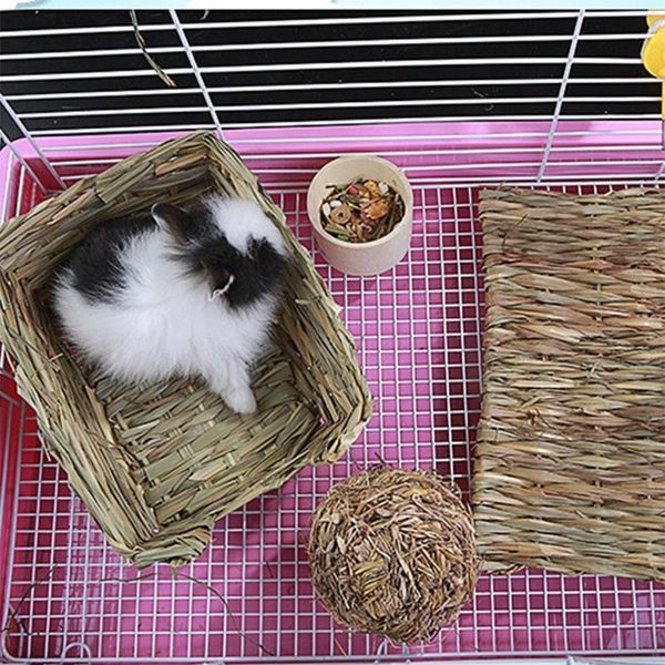s 3pcs pet hamster grass bed mat pad nest cage cushion decor chew play toy small animal supplies
s 3pcs pet hamster grass bed mat pad nest cage cushion decor chew play toy small animal supplies