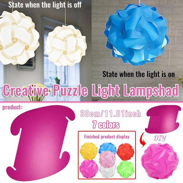 lamp covers & shades 4# diy puzzle shade kit decorative protection lampshade 30cm/11.8inch modern bedroom home decoration
lamp covers & shades 4# diy puzzle shade kit decorative protection lampshade 30cm/11.8inch modern bedroom home decoration