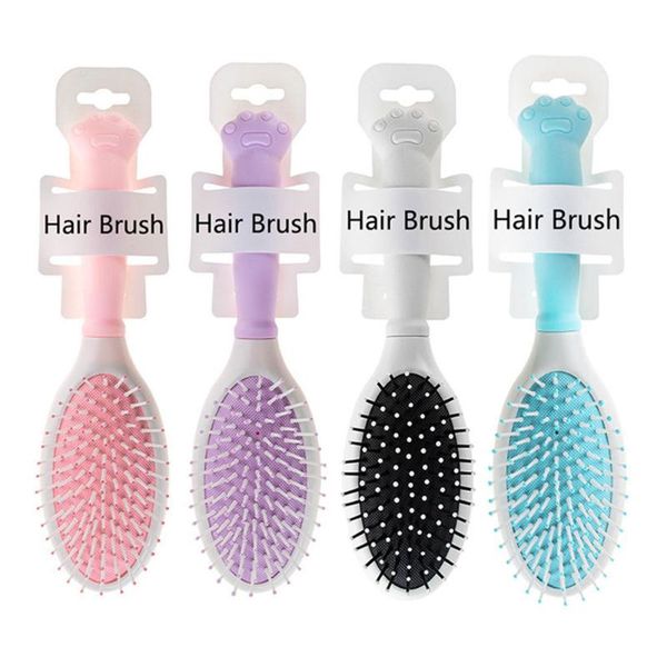 hair brushes massage comb professional health paddle antistatic aircushions loss care brush, Silver
hair brushes massage comb professional health paddle antistatic aircushions loss care brush, Silver