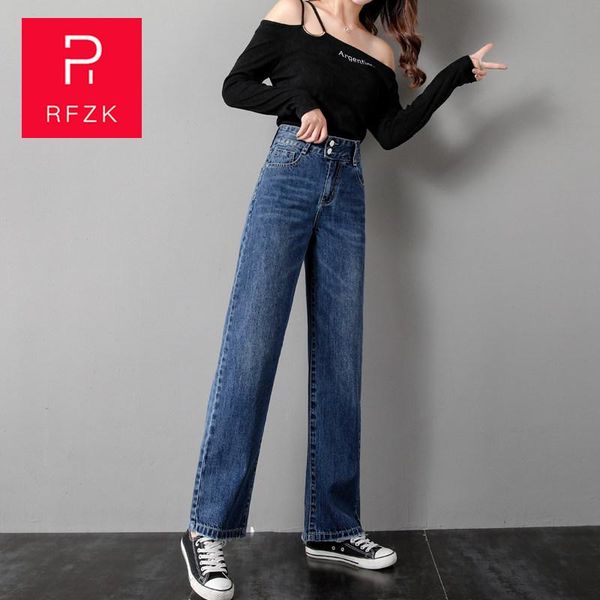 women's jeans rfzk 2021 high waist for women denim wide leg mom stylish full length trousers womens fashion, Blue
women's jeans rfzk 2021 high waist for women denim wide leg mom stylish full length trousers womens fashion, Blue