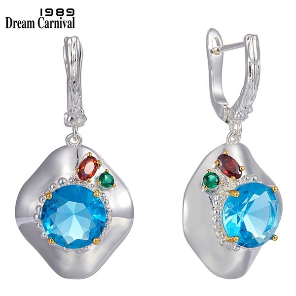dreamcarnival1989 sky blue zirconia drop earrings for women wedding lady dangle deluxe jewelry radiant cz party must have we4002 210625, Silver
dreamcarnival1989 sky blue zirconia drop earrings for women wedding lady dangle deluxe jewelry radiant cz party must have we4002 210625, Silver