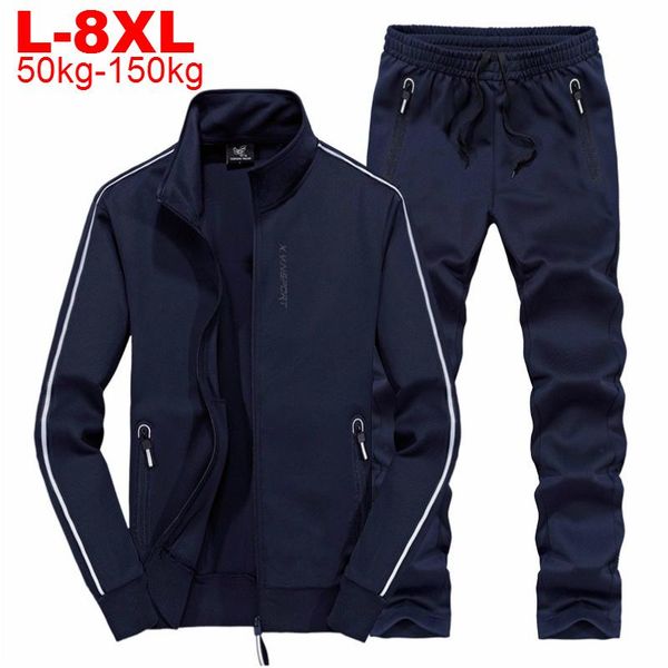 men's tracksuits large size mens 8xl 7xl 5xl clothing jacket + pants men set sport suit for man 2 pieces casual track suits male, Gray
men's tracksuits large size mens 8xl 7xl 5xl clothing jacket + pants men set sport suit for man 2 pieces casual track suits male, Gray