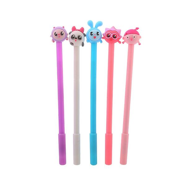 gel pens 1 pcs cute cartoon animal modeling silicone head neutral pen school student kawaii style learning stationery gift
gel pens 1 pcs cute cartoon animal modeling silicone head neutral pen school student kawaii style learning stationery gift