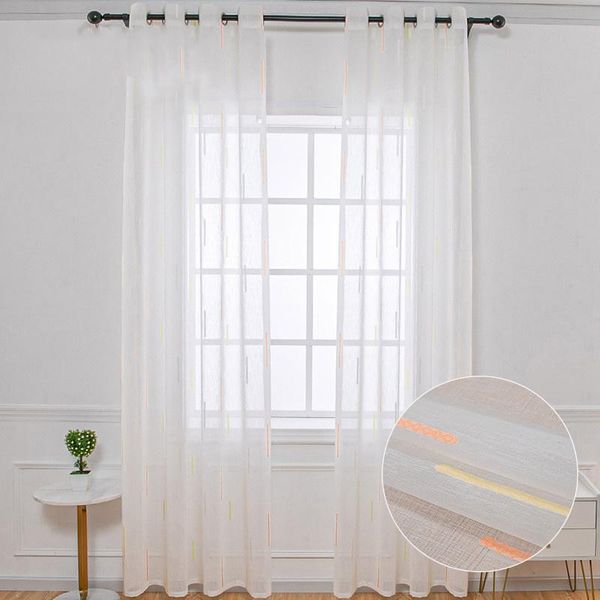 curtain & drapes white sheer curtains for living room bedroom colorful striped printed tulle fabric voile kitchen panels
curtain & drapes white sheer curtains for living room bedroom colorful striped printed tulle fabric voile kitchen panels