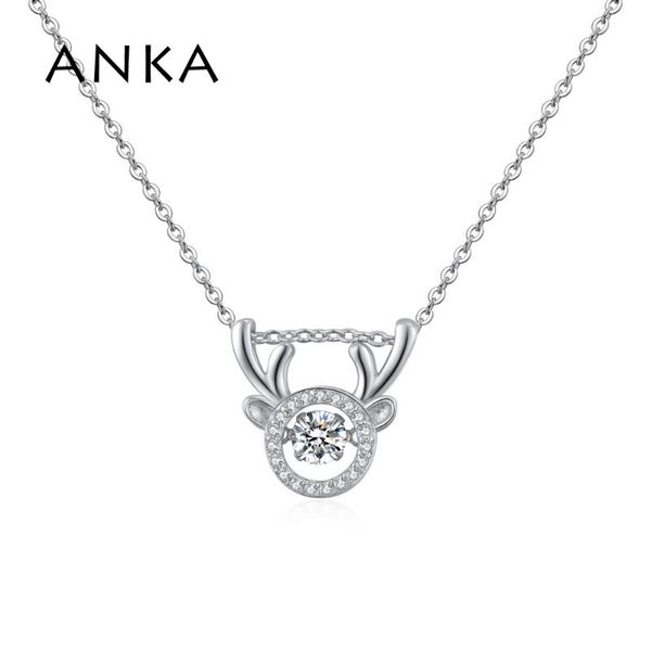 pendant necklaces anka cute deer necklace with cubic zirconia exquisite elk cz for christmas gift #133899, Silver
pendant necklaces anka cute deer necklace with cubic zirconia exquisite elk cz for christmas gift #133899, Silver