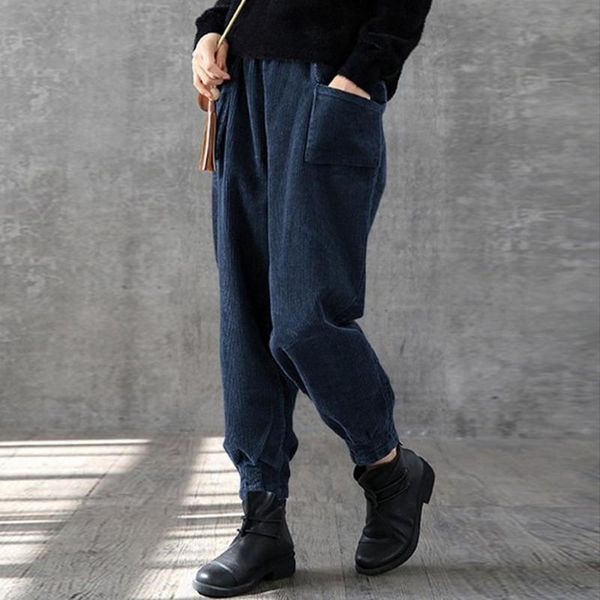 running pants female trousers fashion lady corduroy multi-pocket stretch waistline large size pantalones invierno, Black;blue
running pants female trousers fashion lady corduroy multi-pocket stretch waistline large size pantalones invierno, Black;blue