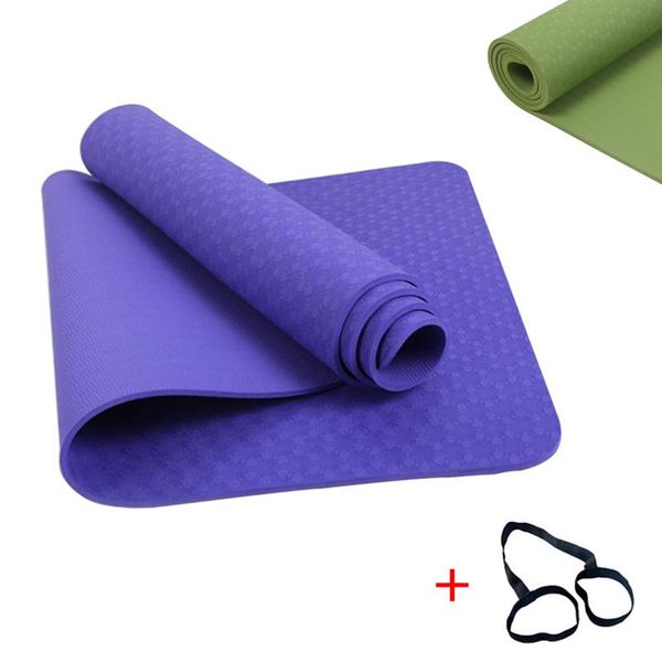 yoga mats 183cmx61cmx6mm tpe non-slip thick sport exercise mat fitness gym pilates carpet with bandage bag
yoga mats 183cmx61cmx6mm tpe non-slip thick sport exercise mat fitness gym pilates carpet with bandage bag