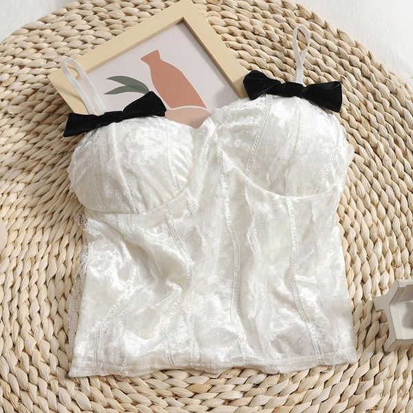 women's tanks & camis velvet woman elastic for women built in bra crop bling cropped feminino, White
women's tanks & camis velvet woman elastic for women built in bra crop bling cropped feminino, White