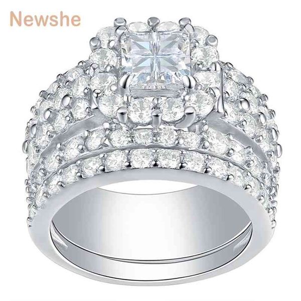 she halo wedding rings for women 4 carats cross cut aaaaa zirconia classic jewelry 925 sterling silver engagement ring set 210924, Slivery;golden
she halo wedding rings for women 4 carats cross cut aaaaa zirconia classic jewelry 925 sterling silver engagement ring set 210924, Slivery;golden