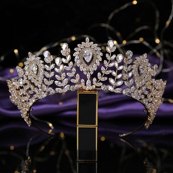 tiaras and crown hadiyana lujo discreto women wedding hair accessories bride headband zirconia bc5112 accesorios para el cabello clips & bar, Golden;silver
tiaras and crown hadiyana lujo discreto women wedding hair accessories bride headband zirconia bc5112 accesorios para el cabello clips & bar, Golden;silver