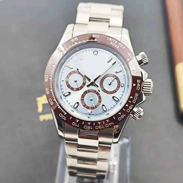 wrist watch men's fashion waterproof wristwatches folding buckle satch stainless steel automatic watches, Slivery;brown
wrist watch men's fashion waterproof wristwatches folding buckle satch stainless steel automatic watches, Slivery;brown