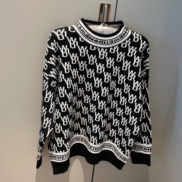 early autumn korean new long sleeve letter women's fashion trend loose round neck lazy sweater women, White;black
early autumn korean new long sleeve letter women's fashion trend loose round neck lazy sweater women, White;black