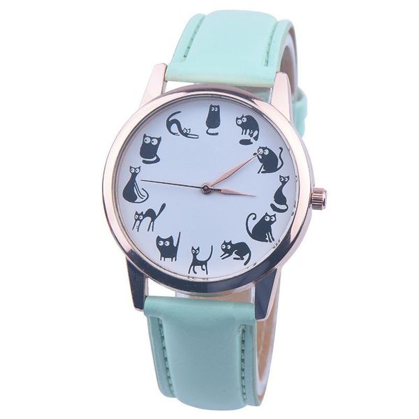 wristwatches beautiful children nice cat funny clock 2021 women ladies fashion leather bracelet watches waterproof quartz watch, Slivery;brown
wristwatches beautiful children nice cat funny clock 2021 women ladies fashion leather bracelet watches waterproof quartz watch, Slivery;brown