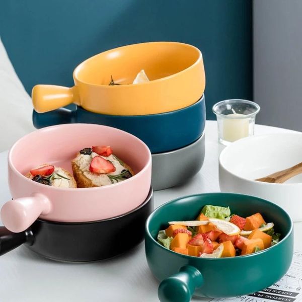 bowls nordic ceramic salad bowl with handle breakfast cereal fruit solid color dessert soup noodle microwave oven special
bowls nordic ceramic salad bowl with handle breakfast cereal fruit solid color dessert soup noodle microwave oven special