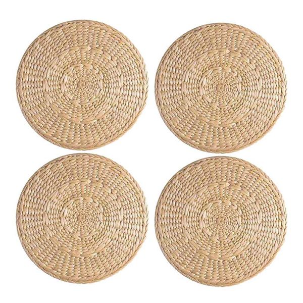 mats & pads 4 pack woven placemats,,round corn husk placemat rattan tablemats,for tea coffee,heat insulation pads,9.8inch
mats & pads 4 pack woven placemats,,round corn husk placemat rattan tablemats,for tea coffee,heat insulation pads,9.8inch