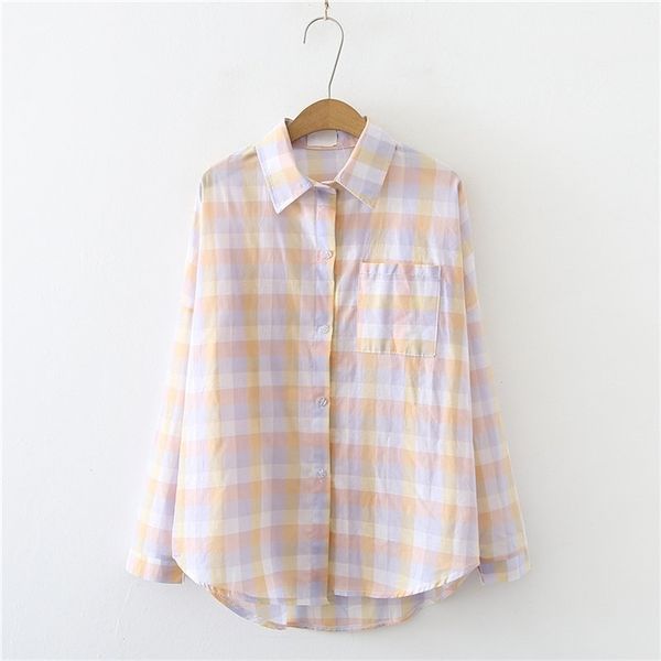 fashion office lady coats women chic sale korean plaid loose all match casual blouses 210525, White
fashion office lady coats women chic sale korean plaid loose all match casual blouses 210525, White