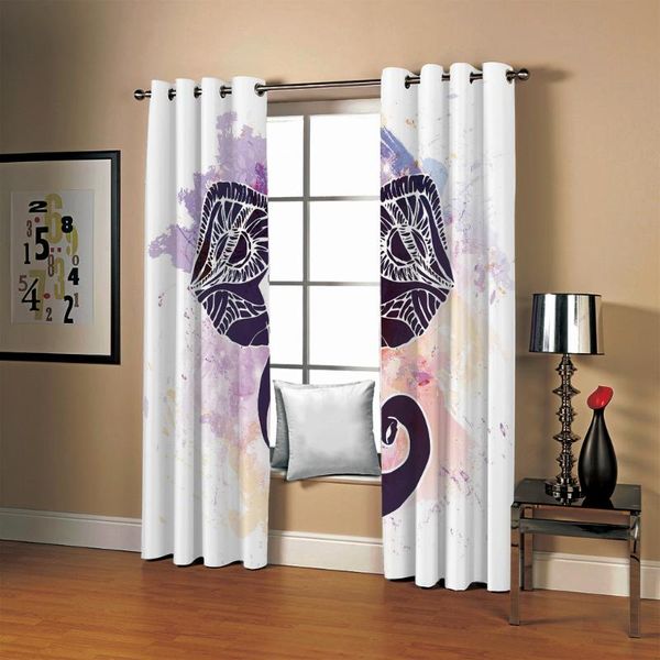 curtain & drapes softbatf elephant printing blackout curtains fabric window for living room bedroom drop
curtain & drapes softbatf elephant printing blackout curtains fabric window for living room bedroom drop