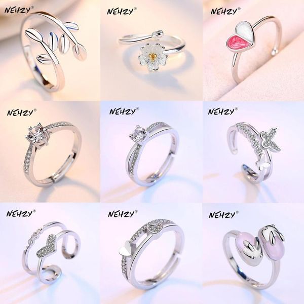 cluster rings nehzy 925 sterling silver jewelry opening ring fashion woman retro heart shaped kitten cubic zirconia, Golden;silver
cluster rings nehzy 925 sterling silver jewelry opening ring fashion woman retro heart shaped kitten cubic zirconia, Golden;silver