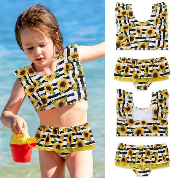 one-pieces toddler girls swimsuits ruffle sunflower two-pieces bathing quick dry swimwear kids lovely bikini sets outfits suit, Black
one-pieces toddler girls swimsuits ruffle sunflower two-pieces bathing quick dry swimwear kids lovely bikini sets outfits suit, Black