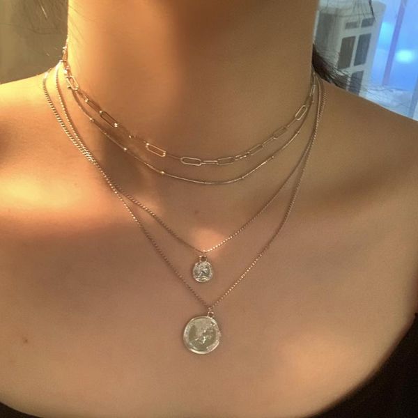 chains female leisure temperament alloy clavicle chain delicate the baroque irregular creative punk women party gift pendant necklace, Silver
chains female leisure temperament alloy clavicle chain delicate the baroque irregular creative punk women party gift pendant necklace, Silver