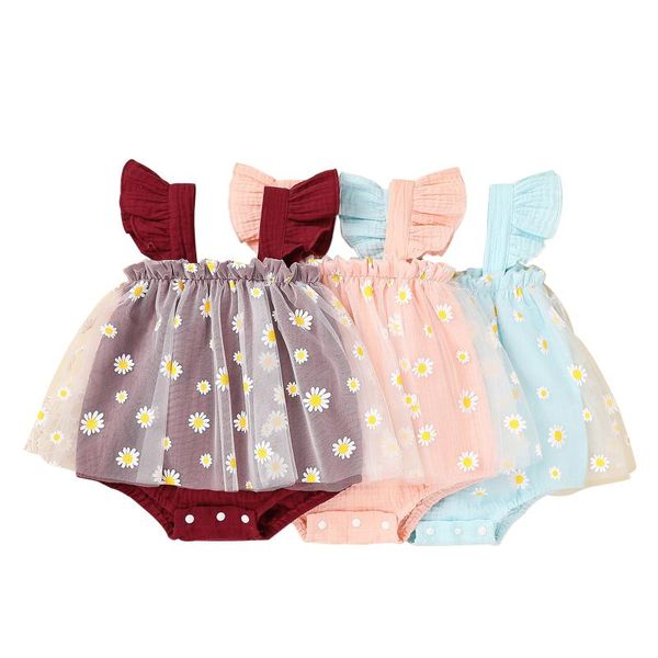 rompers born baby girl summer princess lovely casual sleeveless romper mesh dress daisy printed outwear ruffles toddler jumpsuits, Blue
rompers born baby girl summer princess lovely casual sleeveless romper mesh dress daisy printed outwear ruffles toddler jumpsuits, Blue