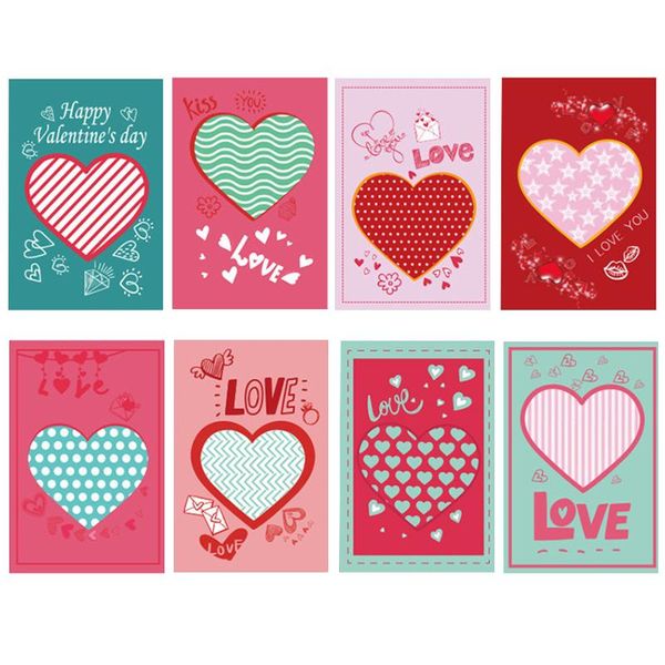 greeting cards 8 sheets/pack valentine's day heart with envelope filler gift for birthday anniversary wedding decor
greeting cards 8 sheets/pack valentine's day heart with envelope filler gift for birthday anniversary wedding decor