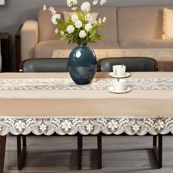 luxury lace embroidery velvet table cloth green khaki high-end home wedding banquet table-cloth cover dust covers
luxury lace embroidery velvet table cloth green khaki high-end home wedding banquet table-cloth cover dust covers