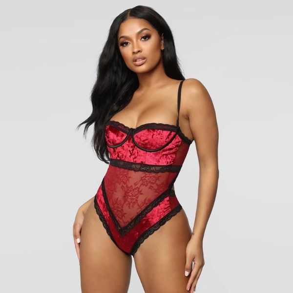 women's jumpsuits & rompers one piece women bodysuit velvet lace patchwork jumpsuit ladies spaghetti strap body suits woman playsuit ro, Black;white
women's jumpsuits & rompers one piece women bodysuit velvet lace patchwork jumpsuit ladies spaghetti strap body suits woman playsuit ro, Black;white