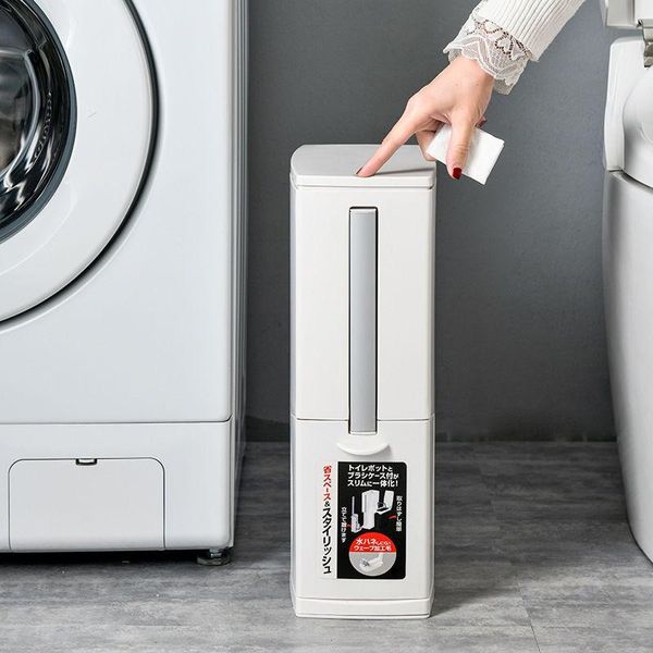 waste bins multi-function 6l narrow plastic trash can set with toilet brush bathroom bin dustbin garbage bucket
waste bins multi-function 6l narrow plastic trash can set with toilet brush bathroom bin dustbin garbage bucket