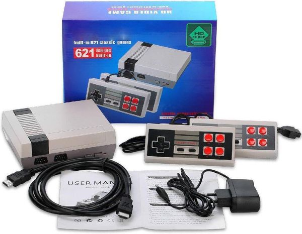classic game console built-in 621 games for entertainment 2 controllers children hood memory r20 portable players
classic game console built-in 621 games for entertainment 2 controllers children hood memory r20 portable players