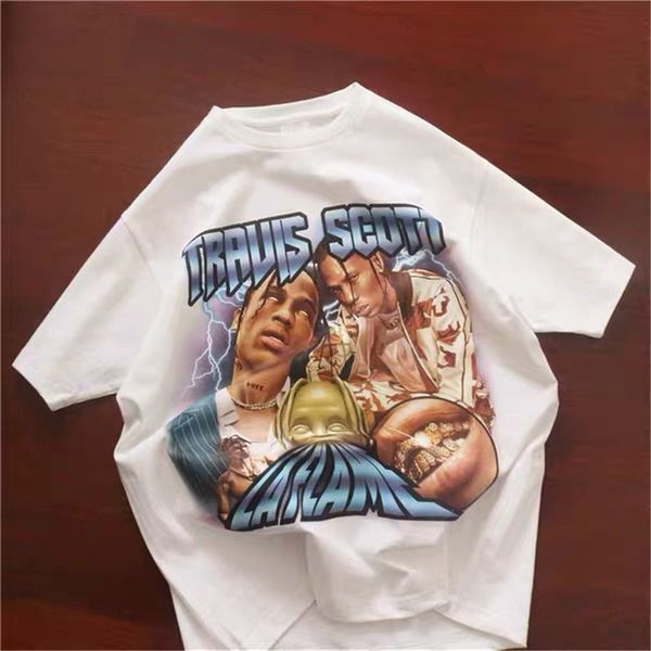 men's hoodies & sweatshirts spring and summer travis scott t-shirt foam printing male female 1:1 cotton black whit 9bxp
men's hoodies & sweatshirts spring and summer travis scott t-shirt foam printing male female 1:1 cotton black whit 9bxp