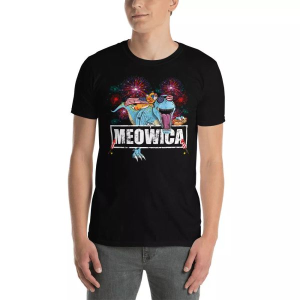 meowica cool american flag cat riding t-rex 4th of july independence day shirt, White;black
meowica cool american flag cat riding t-rex 4th of july independence day shirt, White;black