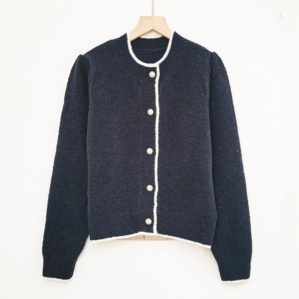 1216 2022 runway autumn brand same style sweater cardigan long sleeve crew neck blue pink white fashion womens clothes womens meiyi, White;black
1216 2022 runway autumn brand same style sweater cardigan long sleeve crew neck blue pink white fashion womens clothes womens meiyi, White;black