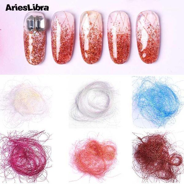 arieslibra colorful silk ribbon manicure nails accessories uv gel polish rhinestone decor nail art decorations stickers1, Silver;gold
arieslibra colorful silk ribbon manicure nails accessories uv gel polish rhinestone decor nail art decorations stickers1, Silver;gold