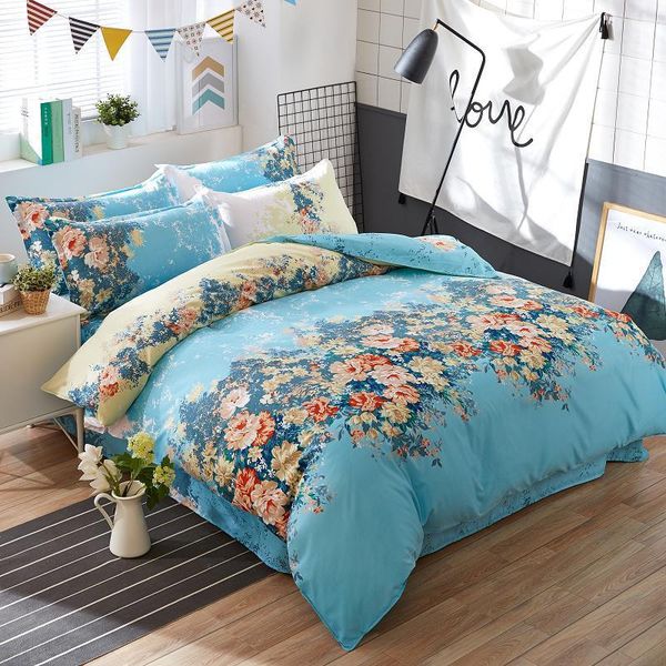 bedding sets blue classic flowers set a/b double-sided pattern soft duvet cover flat sheet pillowcases fashion home oceania
bedding sets blue classic flowers set a/b double-sided pattern soft duvet cover flat sheet pillowcases fashion home oceania