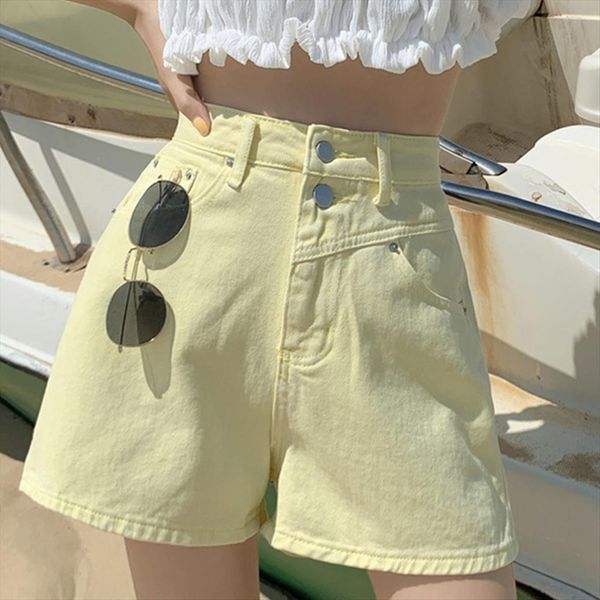 korean summer demin shorts womens jean high waist button wigh leg casual female loose fit soild, Blue
korean summer demin shorts womens jean high waist button wigh leg casual female loose fit soild, Blue