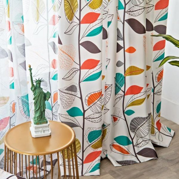 curtain & drapes korean pastoral curtains for living room bedroom printed leaves tulle window treatments customize blind decor
curtain & drapes korean pastoral curtains for living room bedroom printed leaves tulle window treatments customize blind decor
