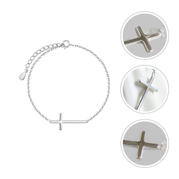 charm bracelets 1pc fashionable cross bracelet chic bangle style arm ornament jewelry, Golden;silver
charm bracelets 1pc fashionable cross bracelet chic bangle style arm ornament jewelry, Golden;silver