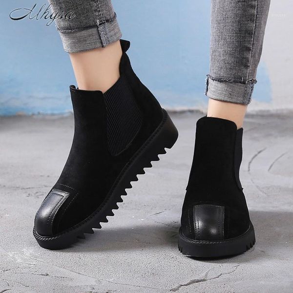 boots 2021 autumn winter women's flat bottom thick cotton women retro short wmen w2931, Black
boots 2021 autumn winter women's flat bottom thick cotton women retro short wmen w2931, Black