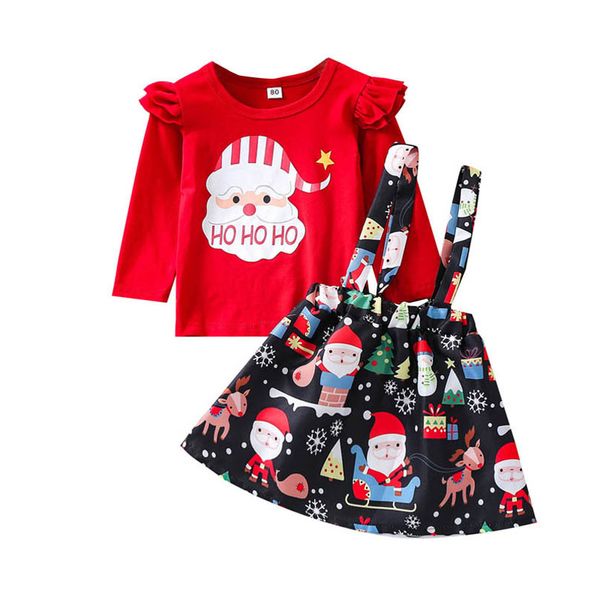 baby clothing sets girls outfits kids clothes children children's christmas autumn long-sleeved santa claus print strappy skirt suit b9, White
baby clothing sets girls outfits kids clothes children children's christmas autumn long-sleeved santa claus print strappy skirt suit b9, White