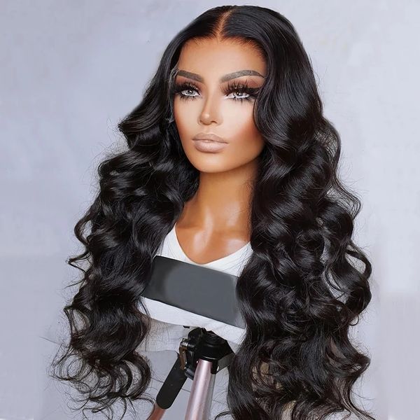 lx brand balck body wave wig long wavy heat resistant synthetic lace front wigs for women glueless frontal wig daily baby hairfactory direct, Black
lx brand balck body wave wig long wavy heat resistant synthetic lace front wigs for women glueless frontal wig daily baby hairfactory direct, Black