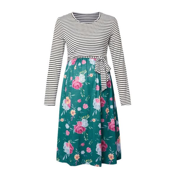 patpat 2021 arrivalmaternity round collar full print green knee length a long-sleeve nursing dress maternity dresses, White
patpat 2021 arrivalmaternity round collar full print green knee length a long-sleeve nursing dress maternity dresses, White