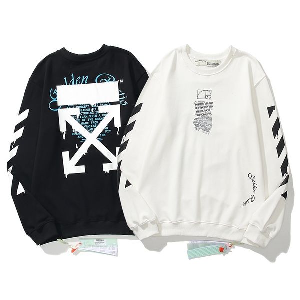 new off 3d solid building blocks in autumn winter 2020 classic arrow round neck sleeve for men and women, Black
new off 3d solid building blocks in autumn winter 2020 classic arrow round neck sleeve for men and women, Black