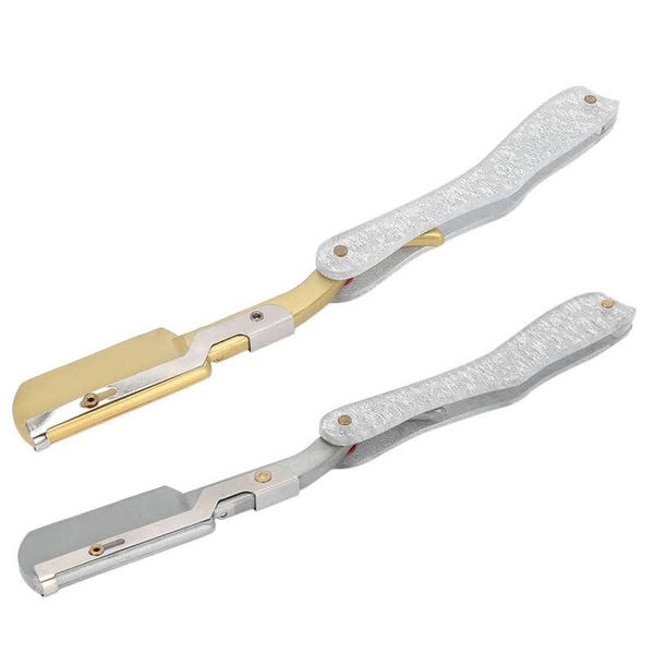hair brushes beard comb hairbrush barber zinc alloy straight razor home travel men manual shaver (without blade), Silver
hair brushes beard comb hairbrush barber zinc alloy straight razor home travel men manual shaver (without blade), Silver