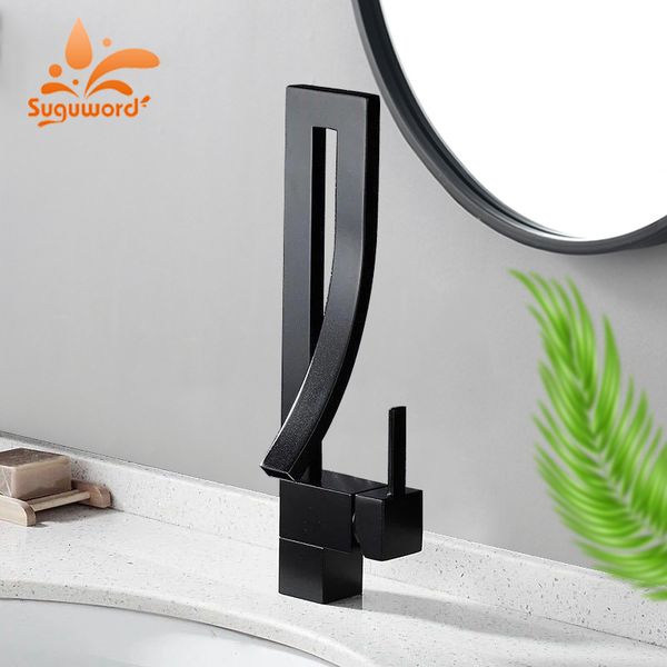 bathroom sink faucets suguword matte black basin faucet and cold water mixer tap waterfall spout brass square tall for vessel bazp
bathroom sink faucets suguword matte black basin faucet and cold water mixer tap waterfall spout brass square tall for vessel bazp